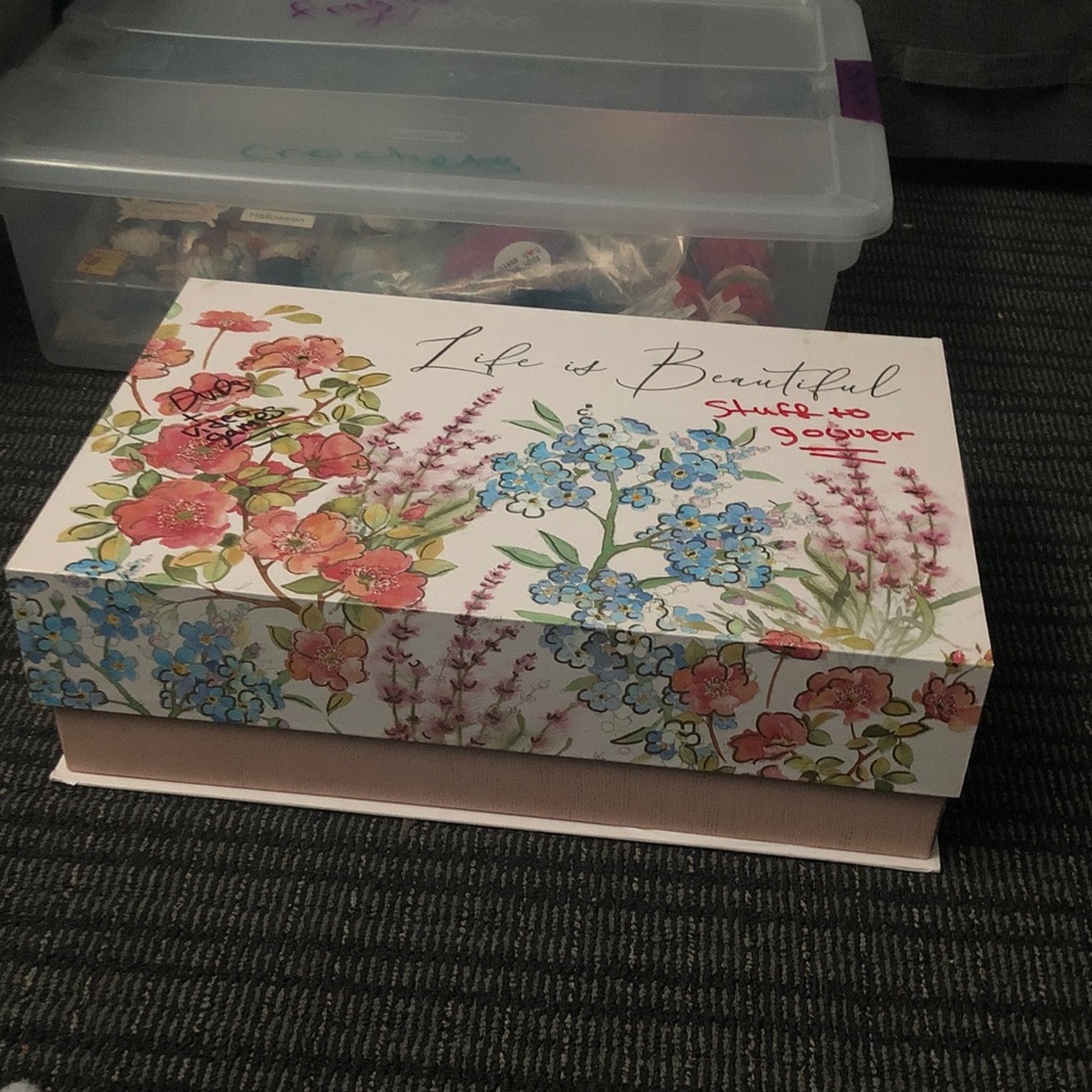 Life is Beautiful Storage Container